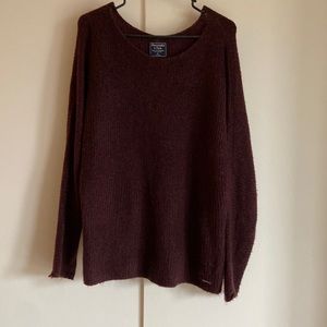 Abercrombie and Fitch Crew Neck Pullover Sweater